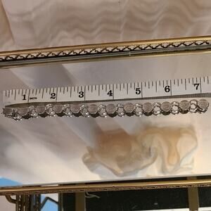 Vintage Coin Style Bracelet, "Young and Gay" Sarah Coventry